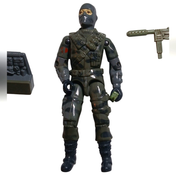 GI Joe ARAH Vintage Firefly Saboteur V1 W/ Backpack Phone Gun Original 80s
